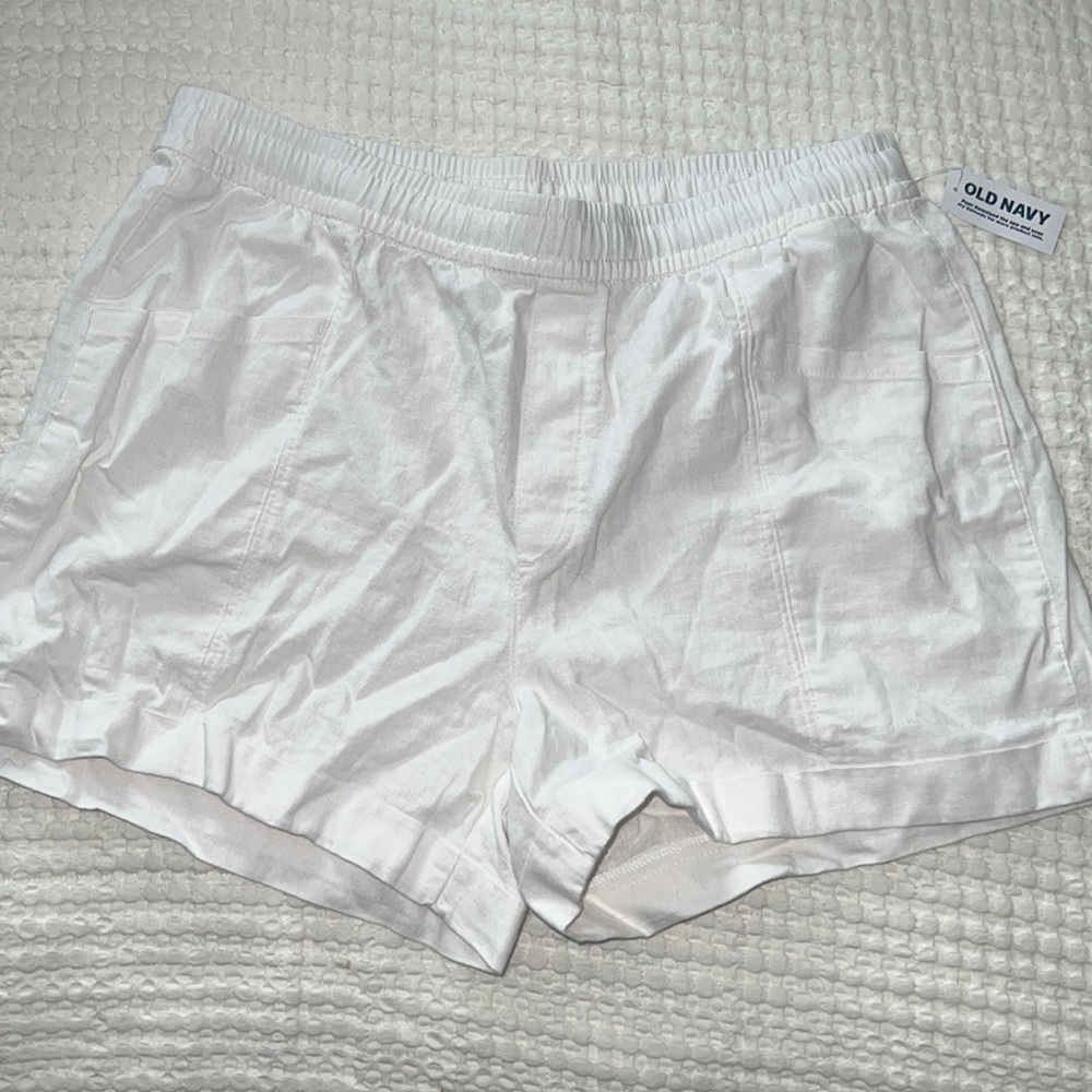 Linen shorts